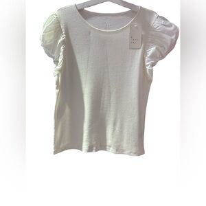 A New Day Ivory Puff Sleeve Blouse